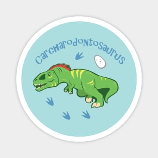 Cute Carcharodontosaurus Magnet